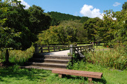 茨城県 奥久慈茶の里公園<br>架け橋