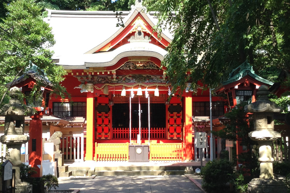 神奈川県 江島神社、中津宮