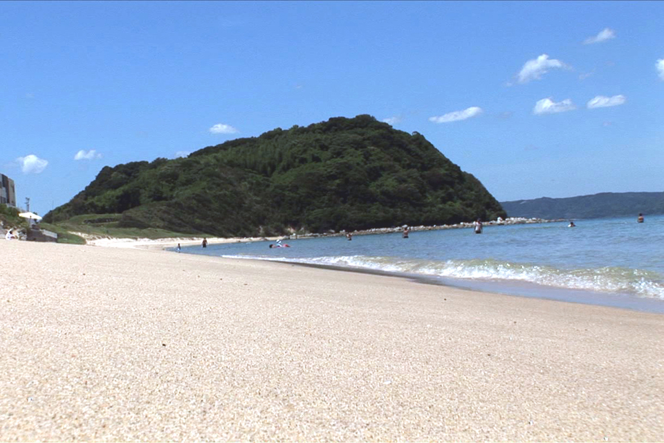 福岡県 姉子の浜の鳴き砂