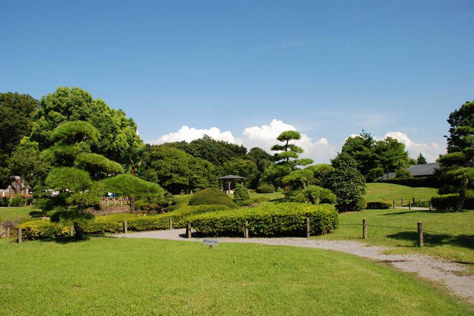 千葉県 日本庭園・柏泉亭の庭