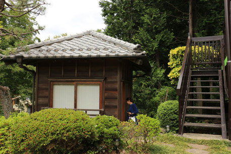 離れの茶室と日本家屋のロケ地 皎月山荘 こうげつさんそう