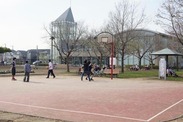 東京都 清瀬市神山公園の<br>
ストリートバスケット