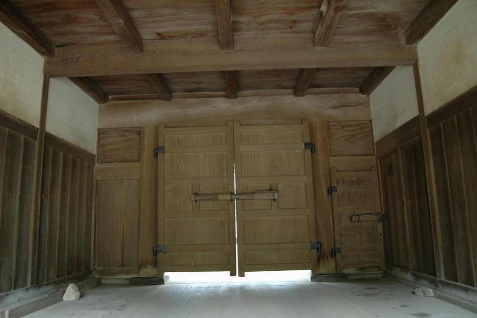 千葉県 旧吉田家住宅歴史公園<br>木造の門