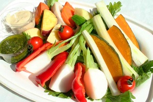 彩り有機野菜のバーニャカウダ＆ジェノベーゼソース（6～10人分）