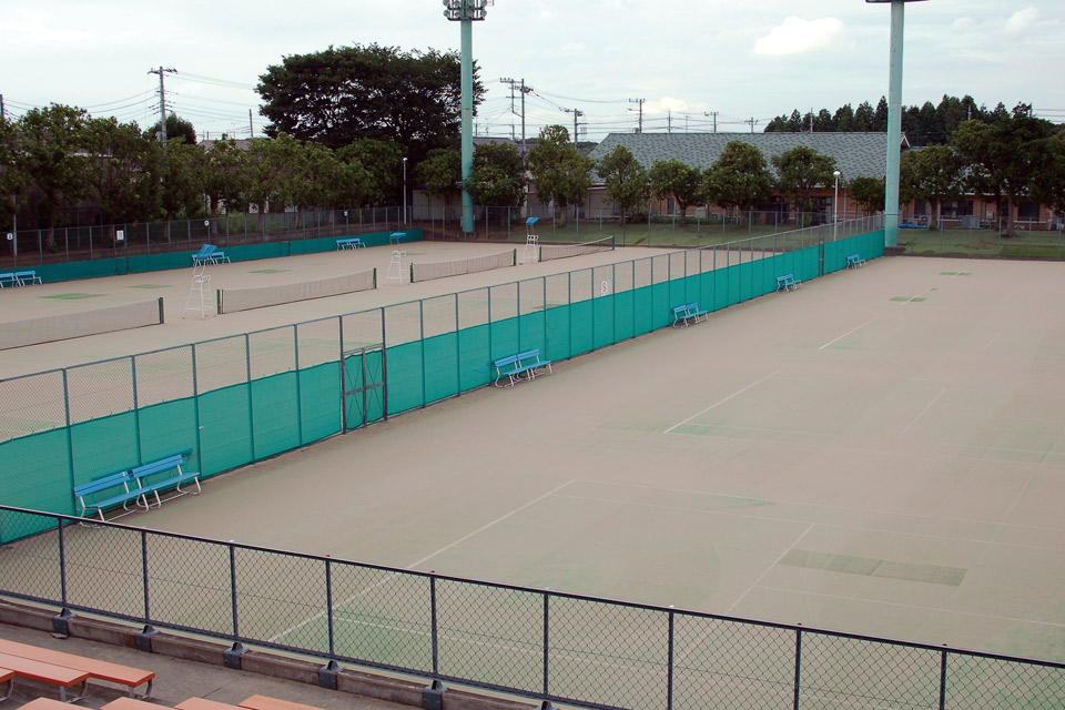 茨城県 水戸市立競技場<br>テニスコート
