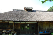 茨城県 冥賀の里、茅葺き屋根