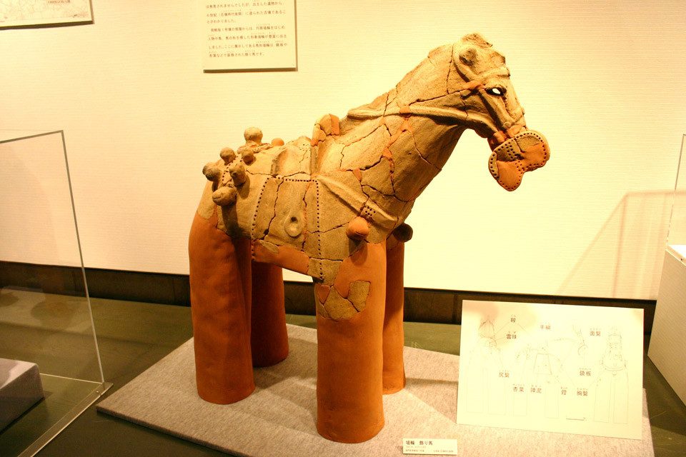 茨城県 縄文くらしの四季館<br>「飾り馬」6世紀