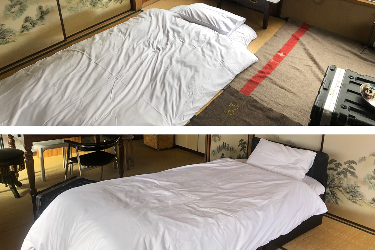 4F 布団とベッド