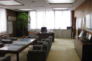 千葉県 多古町役場の町長室